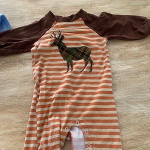 Ric rac and Ruffles Boys Romper